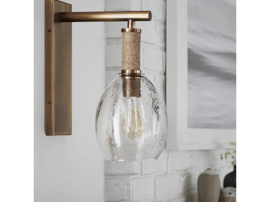 Bronson Sconce, Brass - image 2