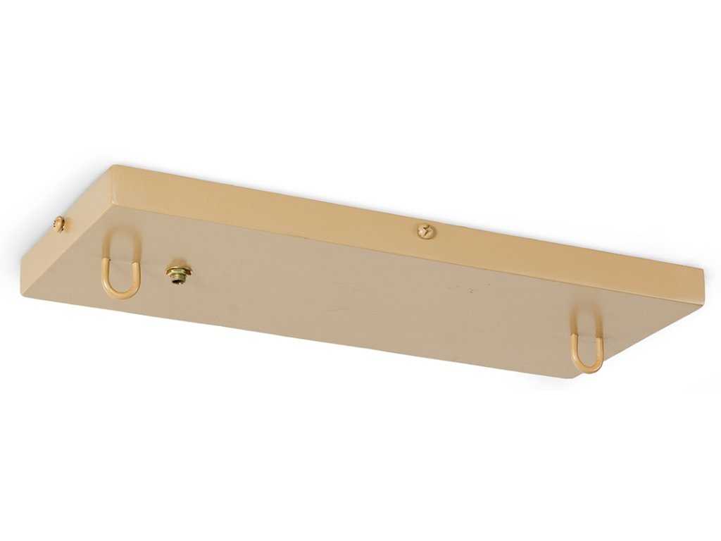Everly Rectangular Chandelier, Natural - image 2