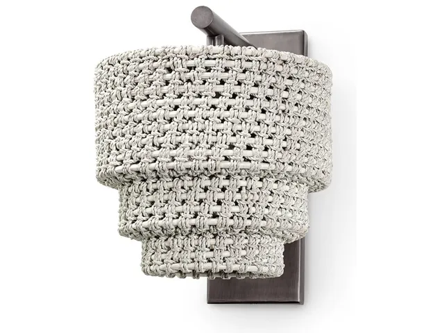 Veranda Sconce Whitewash Bronze