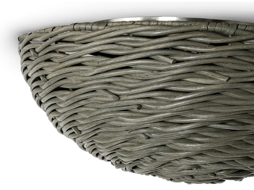 Wisteria Flush Mount Grey, Pewter - image 1