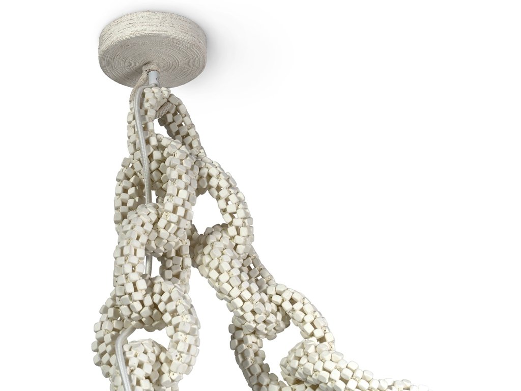 Coco Chain Link Swag Pendant - image 1