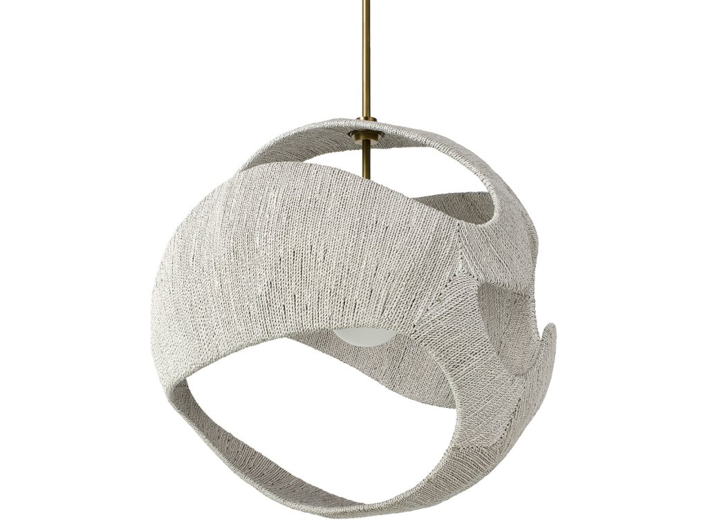 Corsica Pendant Large, White - main image
