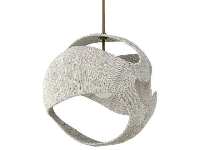 Corsica Pendant Large, White