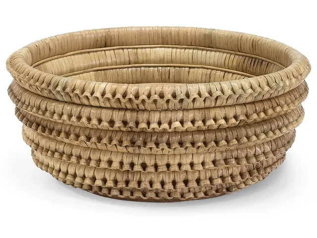 Kenis Braided Bowl, Natural
