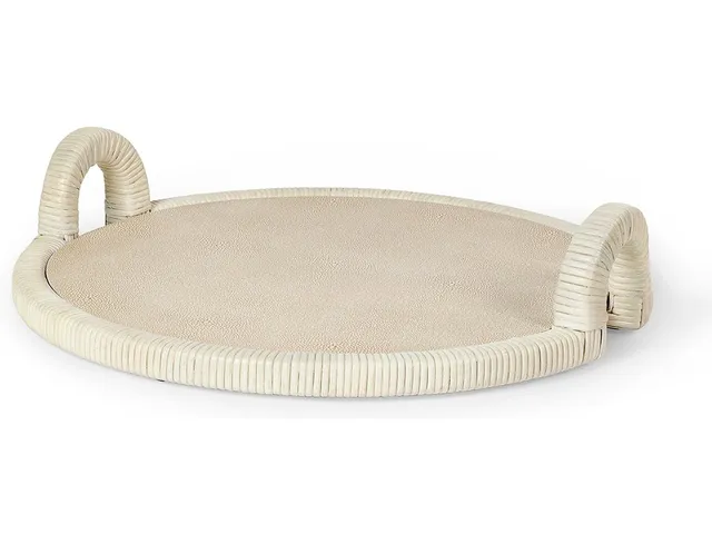 Bermuda Faux Shagreen Tray