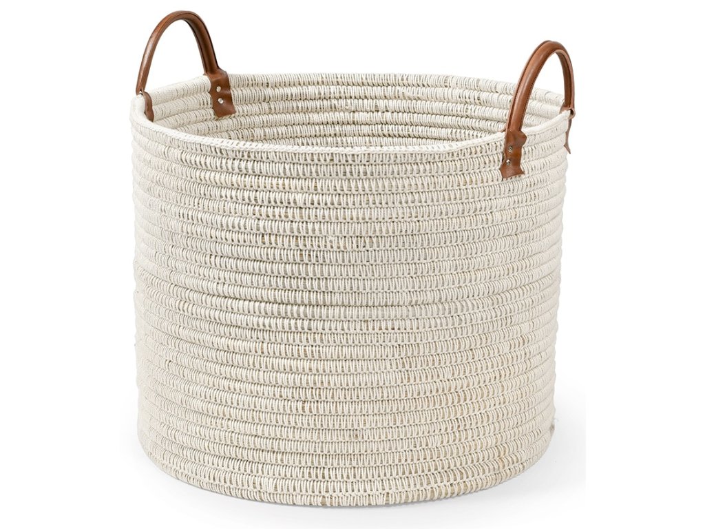 Cairo Planter Basket White - main image