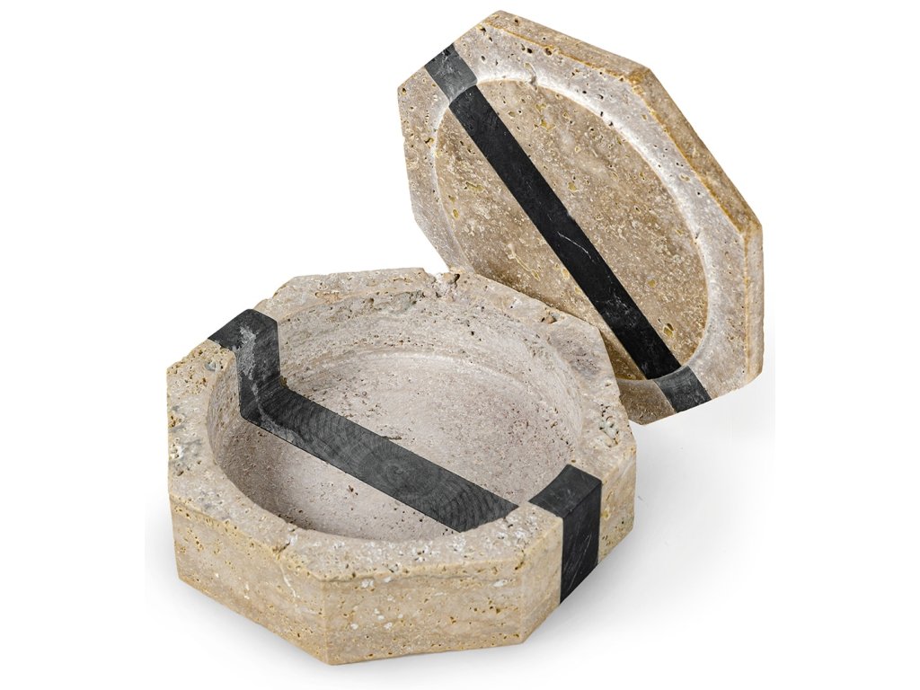 Griffith Travertine Box Hex - image 1