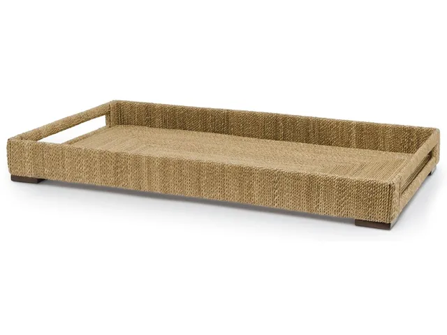 Woodside Rectangular Tray Large, Natural