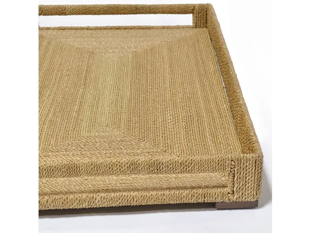 Woodside Rectangular Tray Large, Natural - Alternative View