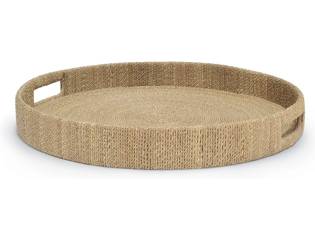 Monarch Round Tray Large, Natural - main image