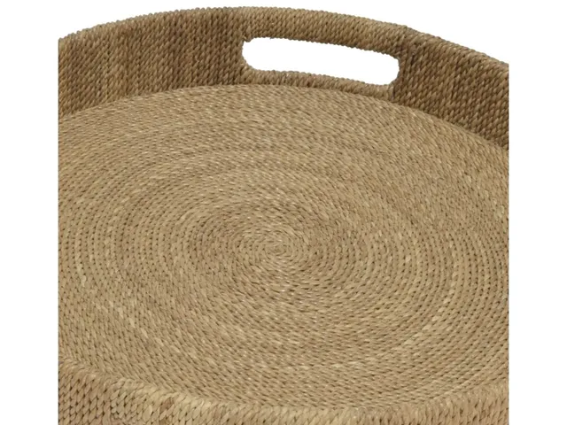 Monarch Round Tray Small, Natural - Alternative View