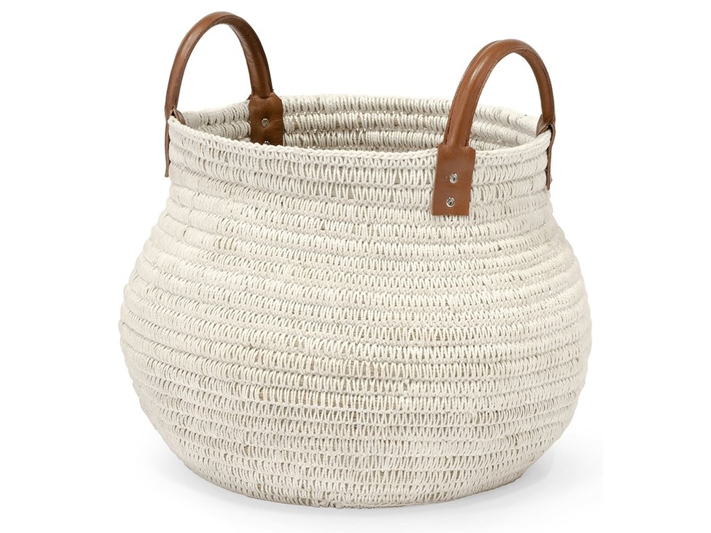 Cairo Basket White Small - main image