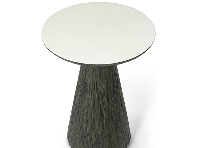 Sierra Outdoor Side Table, Charcoal