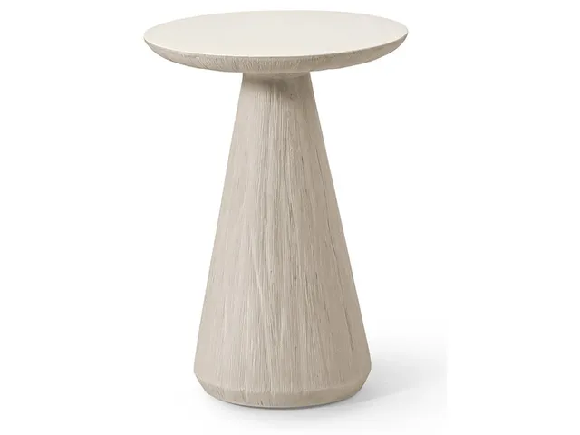 Sierra Outdoor Side Table, Oak