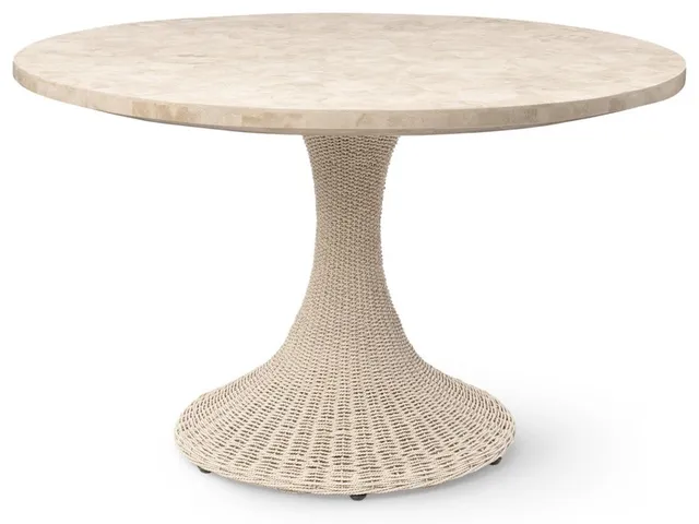 In/Out Tiburon Dining Table, Natural - Alternative View