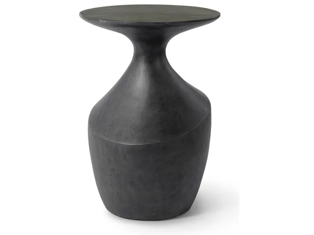 Chelsea Outdoor Side Table Tall, Charcoal