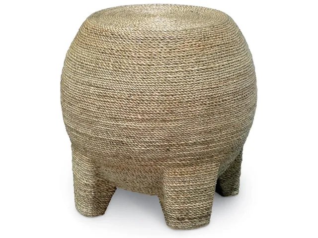 Wrapped Rope Bulb Stool/Table