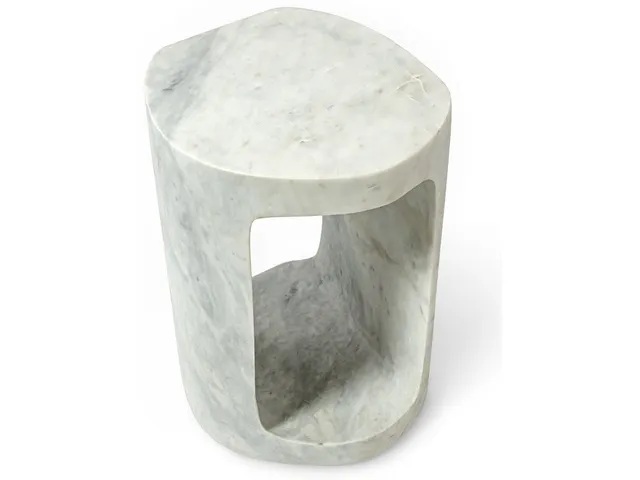 Bianca Marble Side Table