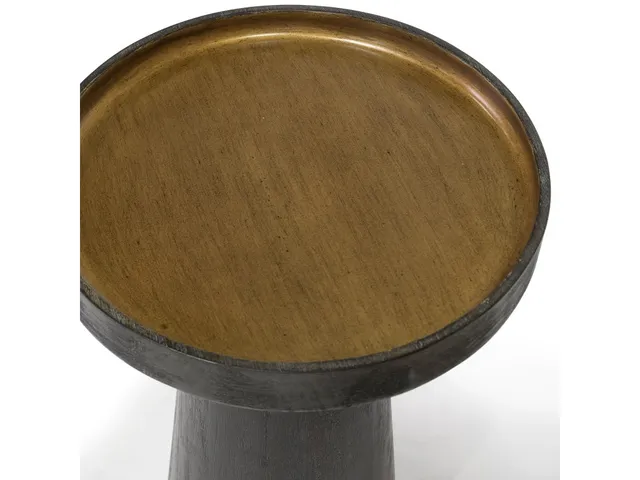 Orson Side Table Midnight - Alternative View