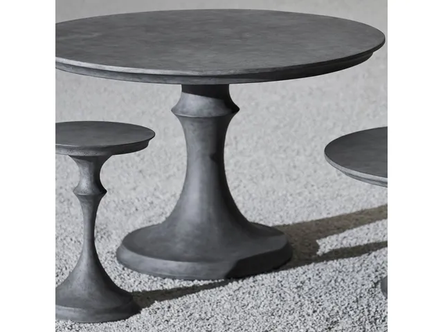 Spruce Outdoor Side Table, Grey