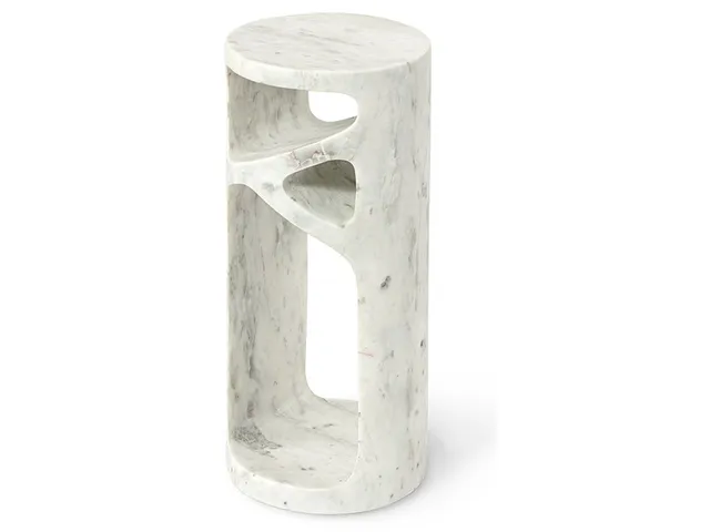 Lena Marble Accent Table, Small
