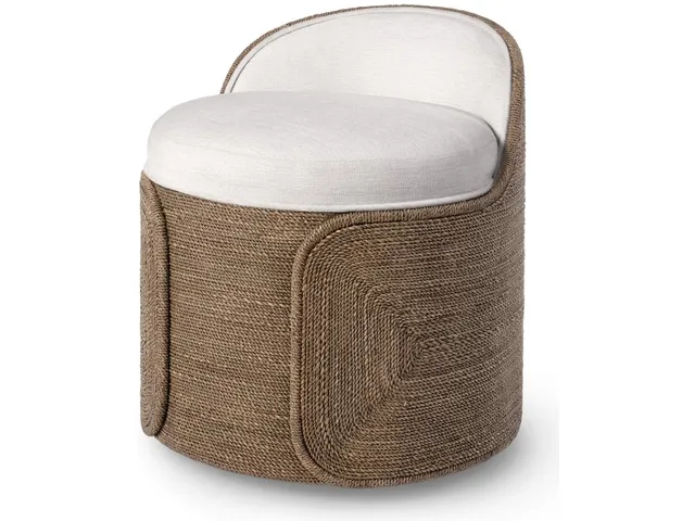 Berlin Swivel Stool, Walnut