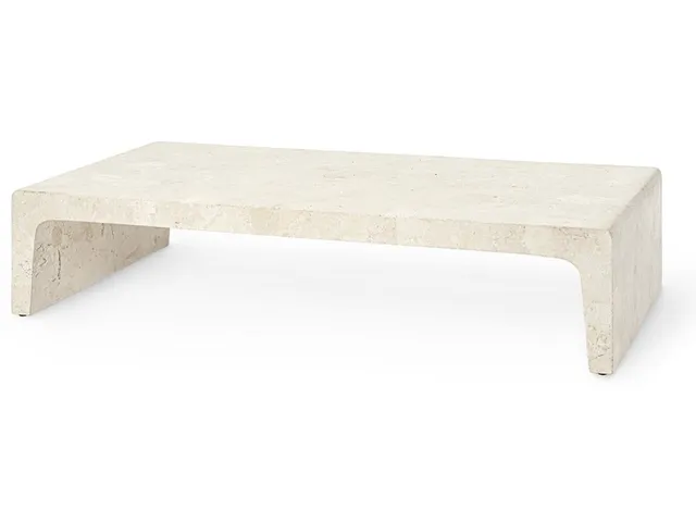 Abbott Stone Coffee Table, Low