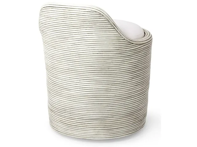 Enzo Swivel Stool Whitewash