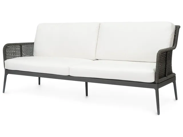 Somerset Outdoor Sofa Charcoal