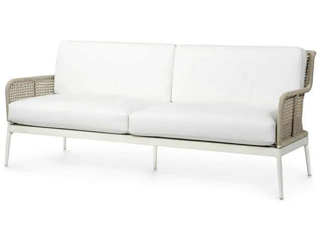 Somerset Outdoor Sofa, Ivory