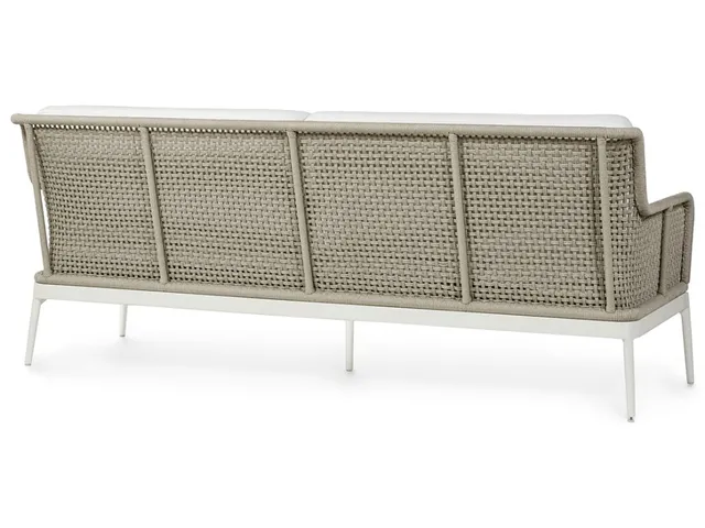 Somerset Outdoor Sofa, Ivory - Alternative View