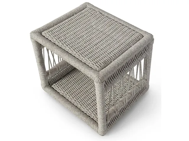 Mara Outdoor Chaise Side Table - Alternative View