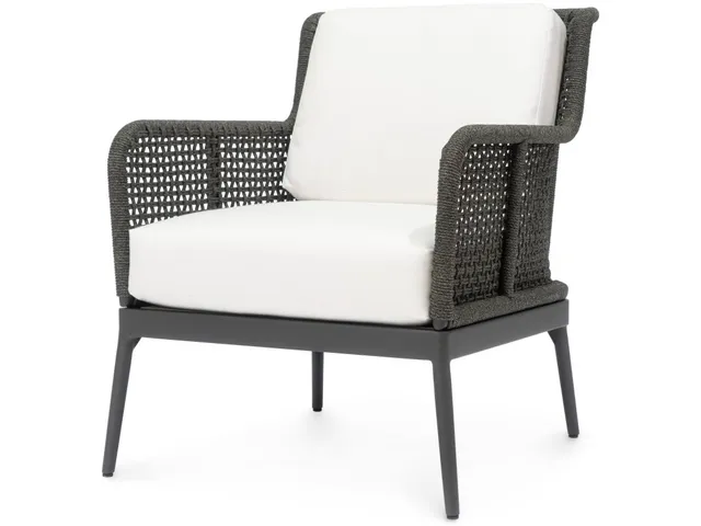 Somerset Outdoor Lounge Chair Charcoal
