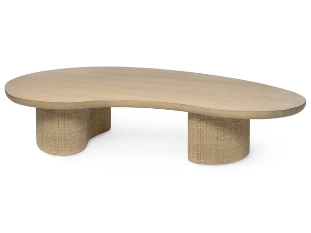 Zoey Natural Oak Coffee Table, Large