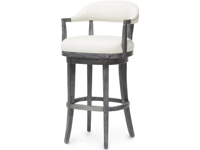 Menlo 30" Swivel Barstool Distressed
