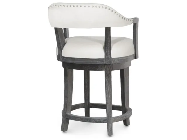 Menlo 24" Swivel Counter Stool Distressed - Alternative View