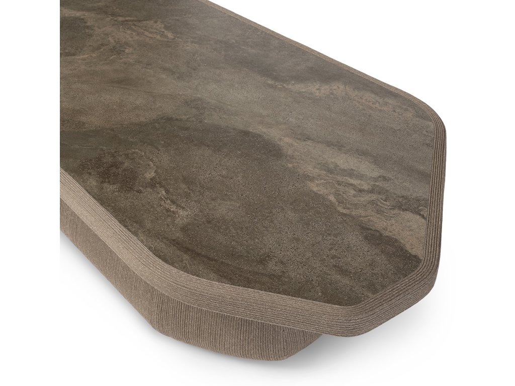 Tivoli Outdoor Coffee Table, Large, Earth - image 1