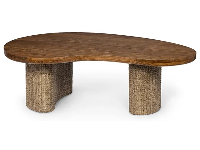 Zoey Walnut Coffee Table, Small