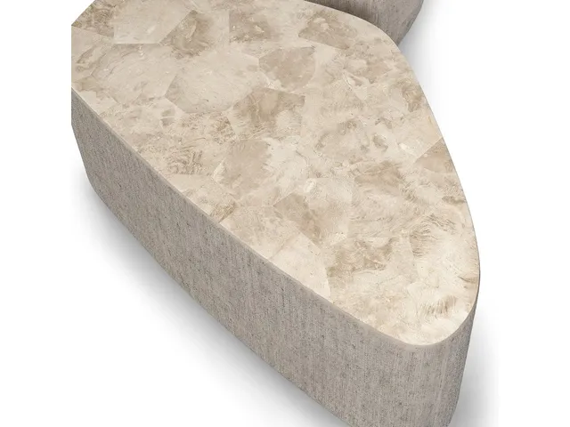 Holland Outdoor Coffee Table Short, Natural