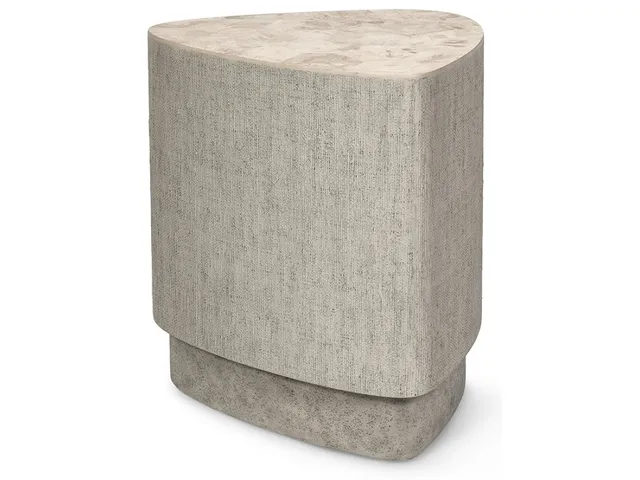 Holland Outdoor Side Table, Natural