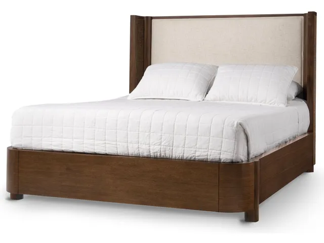 Zoey Walnut Bed, Queen