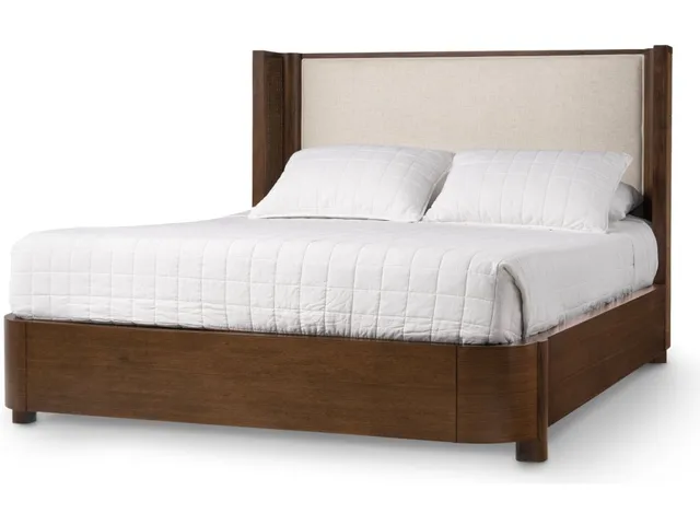 Zoey Walnut Bed, King