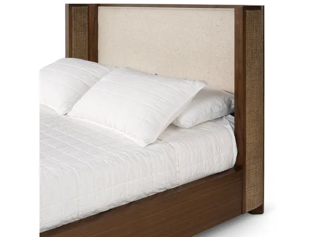 Zoey Walnut Bed, King - Alternative View