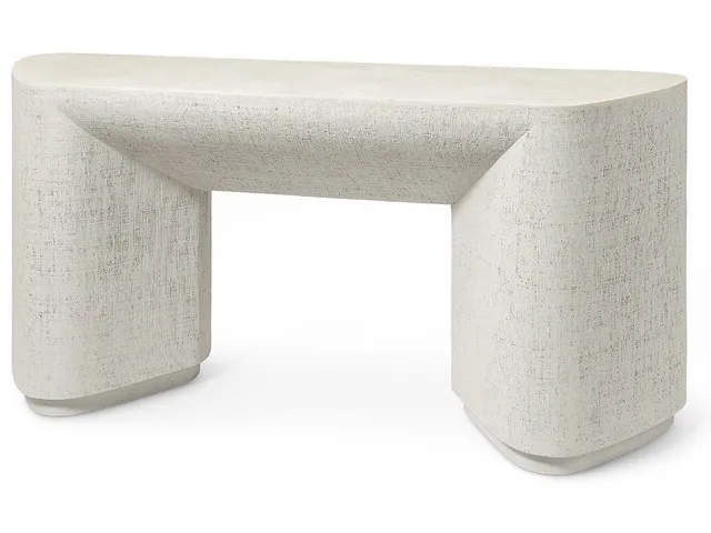Holland Outdoor Console Table, White