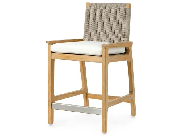 Delmar 24" Outdoor Counter Stool