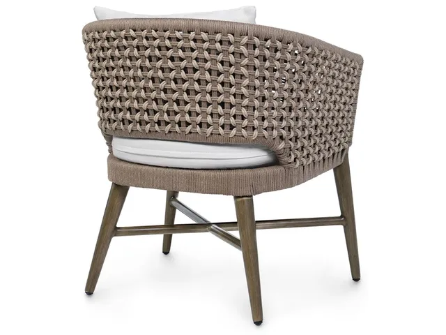 Southport Outdoor Dining Chair, Umber