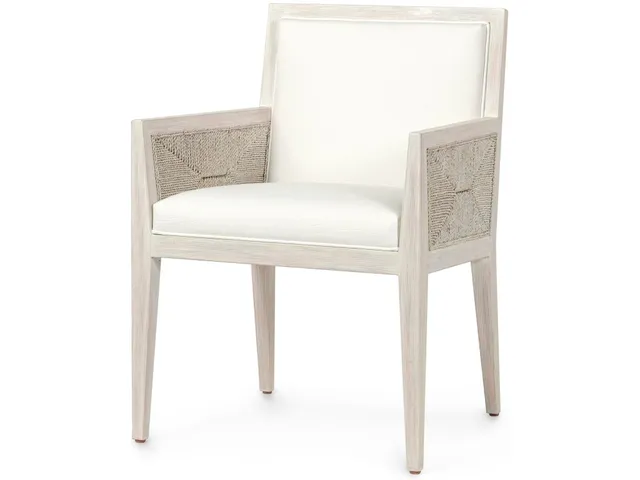 Santa Barbara Arm Chair, White Sand