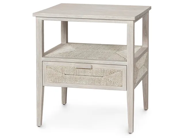 Santa Barbara Nightstand, White Sand