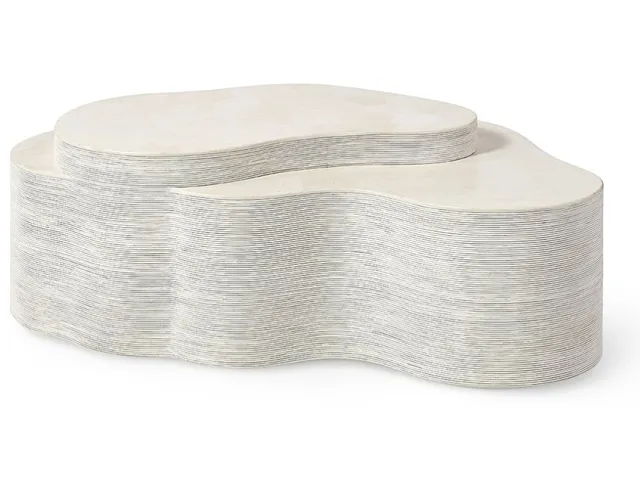 Levine Coffee Table, White