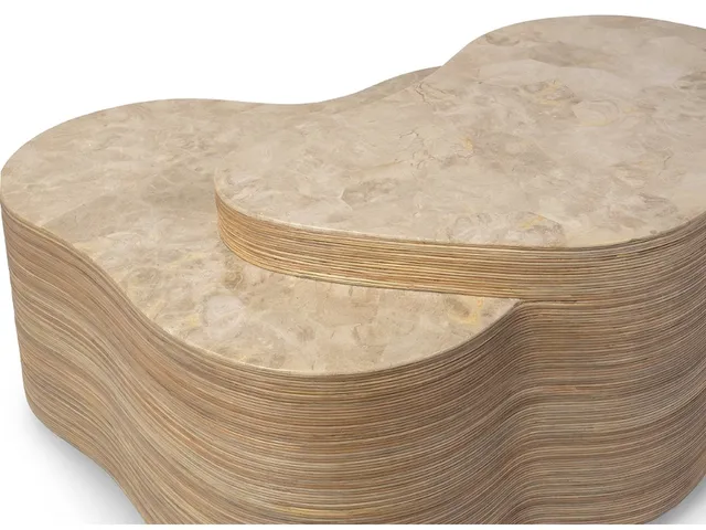 Levine Coffee Table, Natural